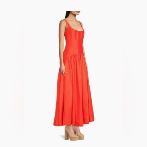 Hutch Ridge Tangerine Drop Waist Dress